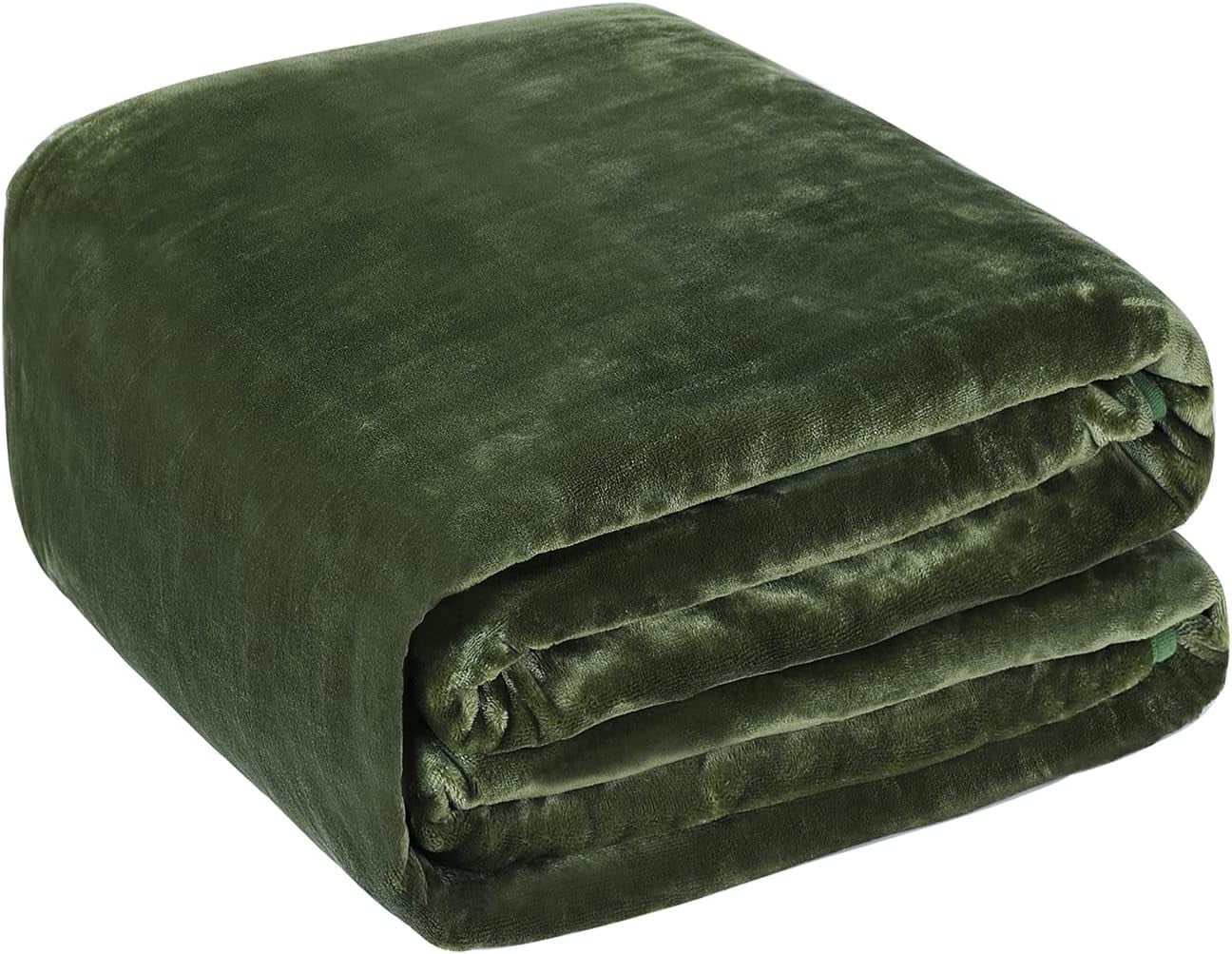 ZXNYH Flannel Oversized King Blankets 220gsm 120"x120", Giant Huge 10