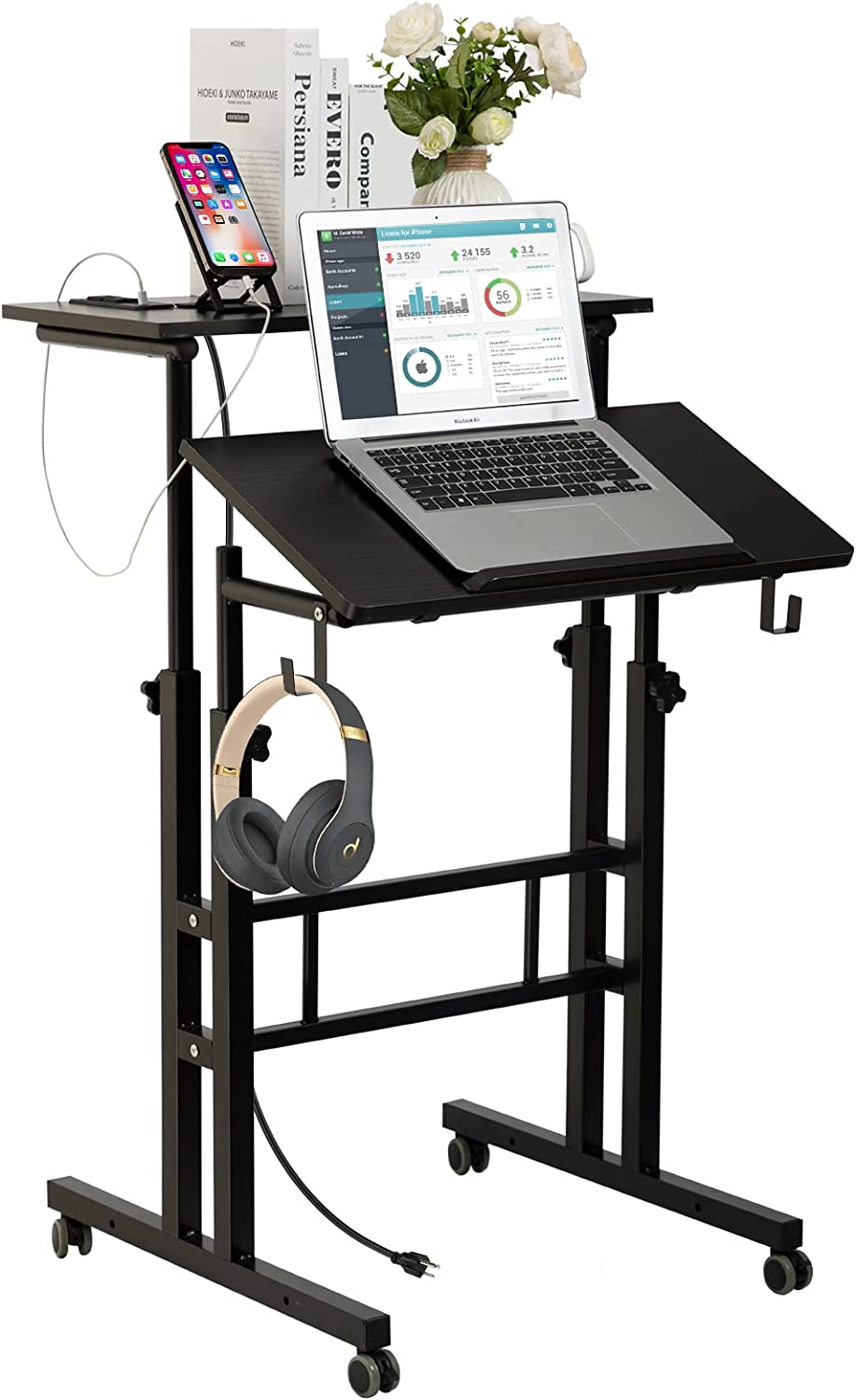 Mobile Standing Desks – Ergo Standing Desks