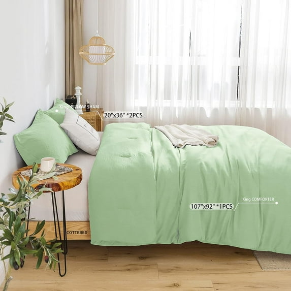 ZXNYH Reversible Blue Gray Bed Comforter Queen Sets, Jersey Knit Milk Cup Ultra-Soft Light Weight Breathable Cozy Fluffy Bedding Down Alternative Quilt Blanket & Corner Tab 2 Pillowsham, Full/Queen