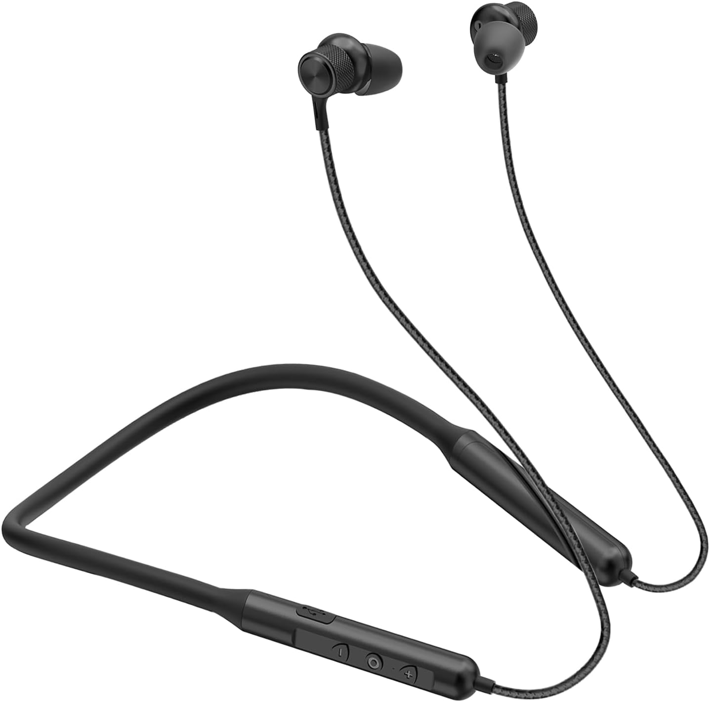 ZXQ Neck Bluetooth Headphones,Around The Neck Workout Earbuds with