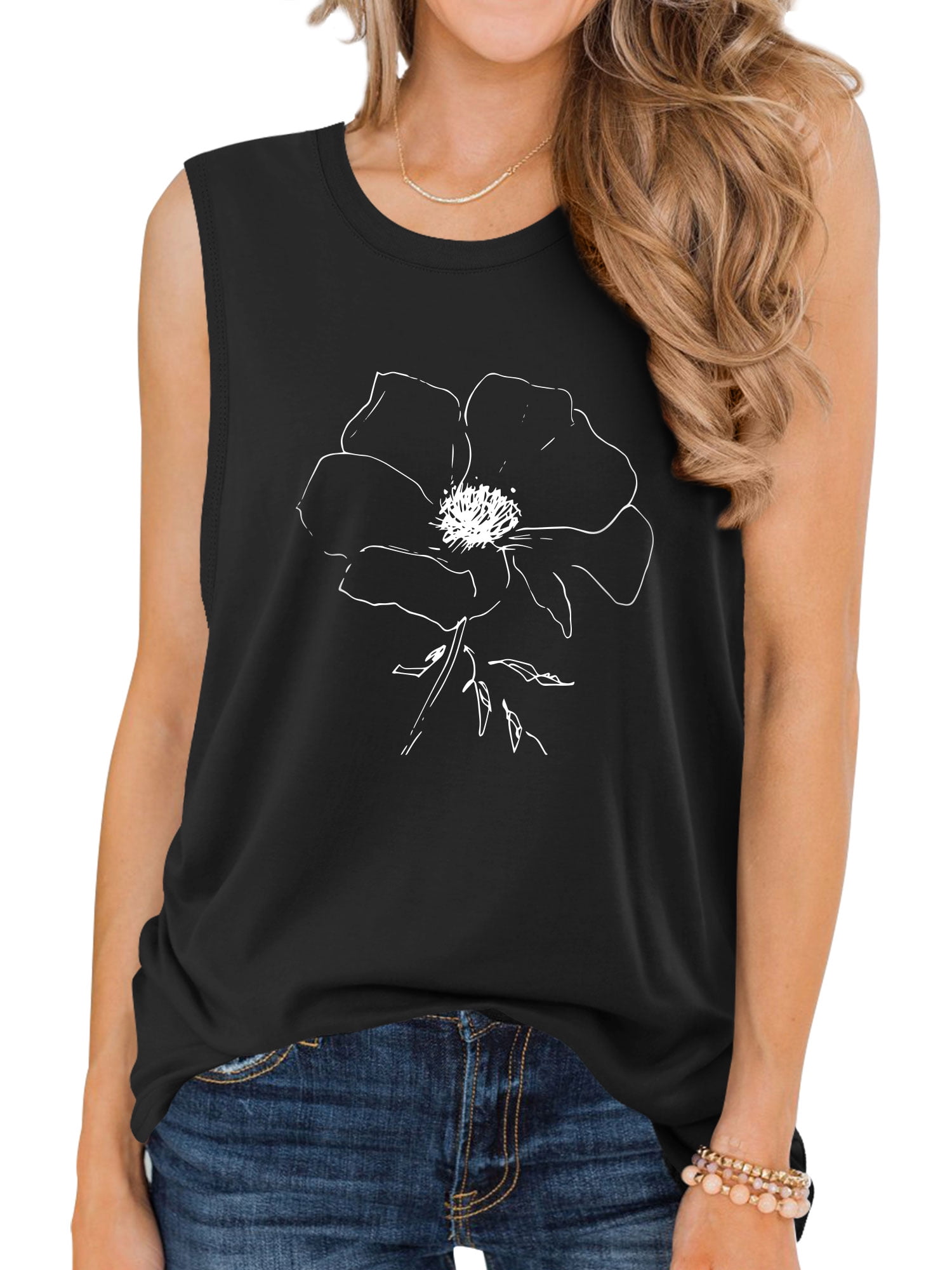 ZXSXSY Reading Tank Tops for Women Cute Book Lover Teacher T
