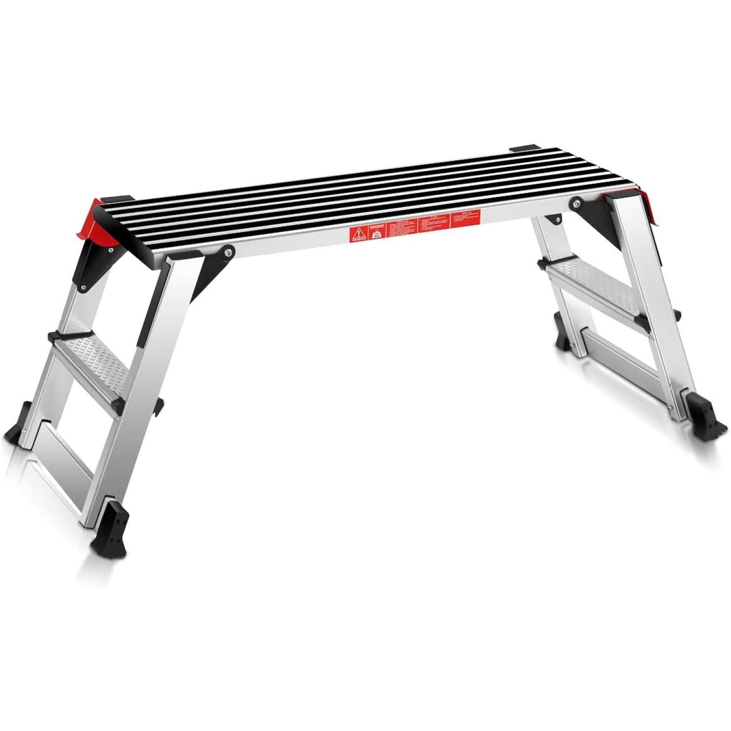 ZXXP Aluminum Folding Platform Step, Portable Work Bench Drywall Stool ...