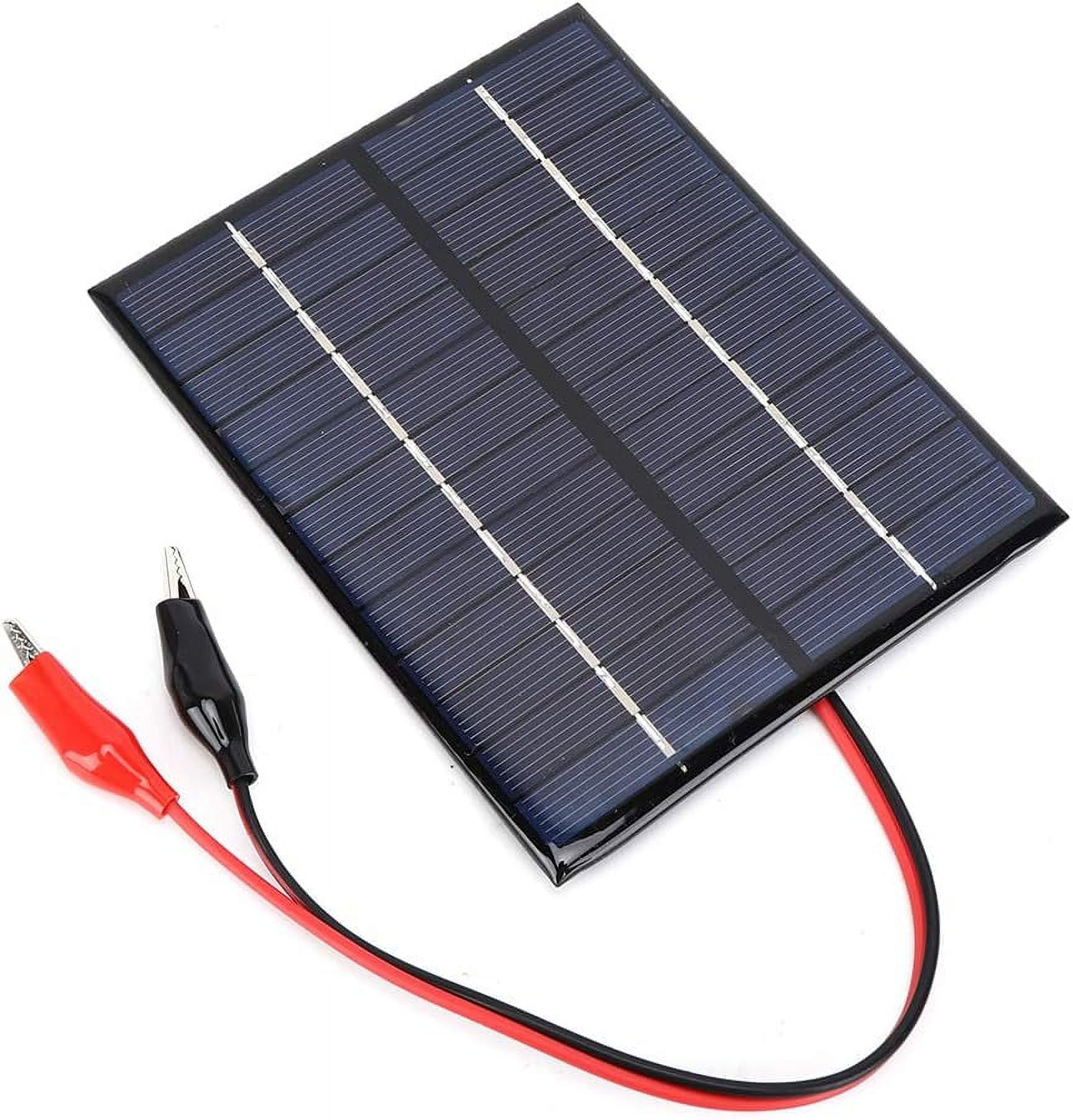 ZY  12V Pv Panel Eco Panels Solar Module, Solar Charger, Polycrystalline Silicon Long Trip for Mountaineering Rock Climbing Camping-1008