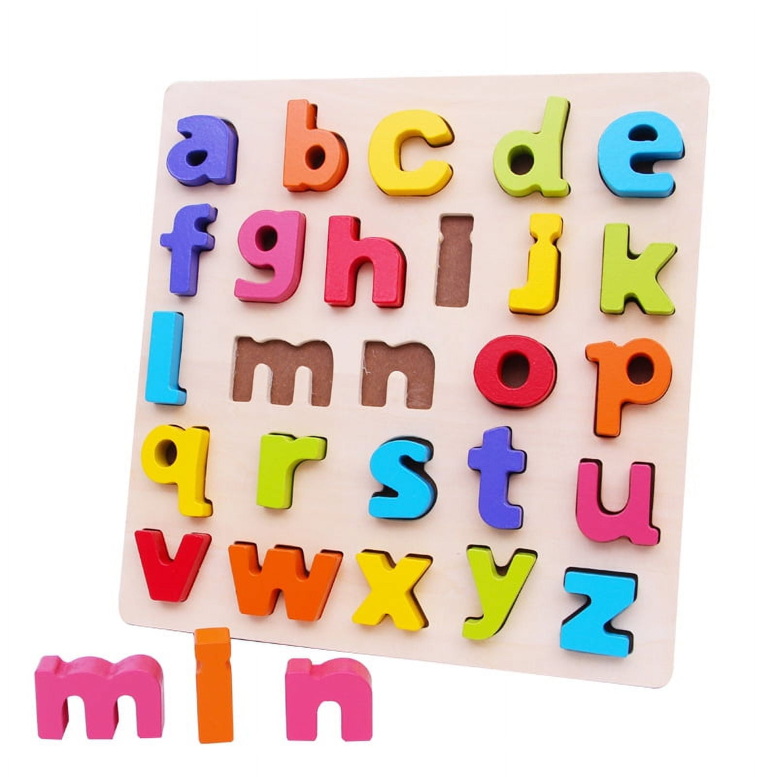 ZY-26 Letter Recognition Puzzle Lowercase Letter Puzzle, - Walmart.com