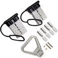 ZY2PCS 350 Amp 2/0 Gauge Battery Quick Connectors 2/0 AWG Winch with