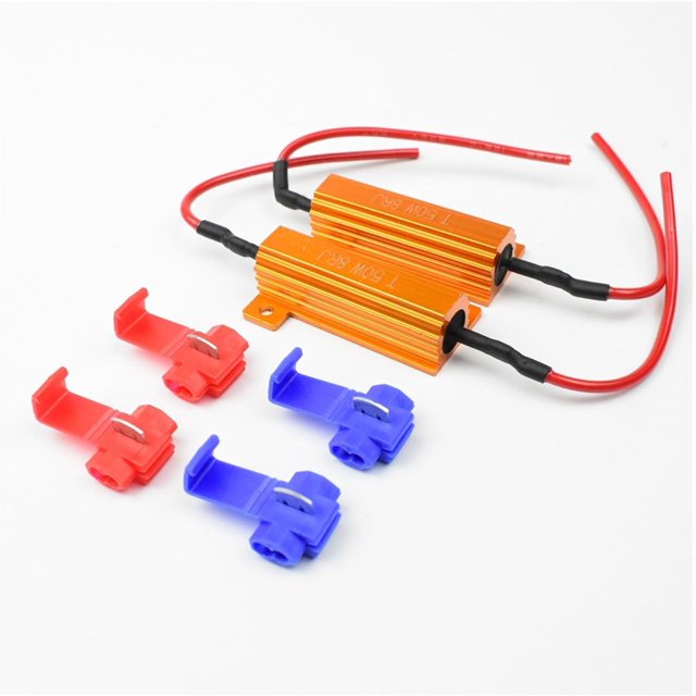 ZY2x 6ohm 50W Load Resistor Canbus AntiFlashing Decoders For LED Bulb