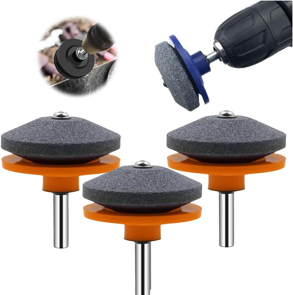 ZY3/5pcs Lawnmower Dull Blade Sharpener, 2024 New Lawn Mower Blade