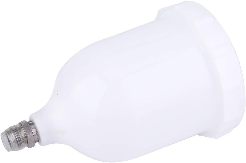 ZY600ml Spray Gun Pot Gravity Feed Plastic Paint Cup for Devilbiss G