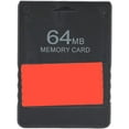ZY64 MB Memory Card PS2, FMCB Free McBoot Card v1.966 for PS2 Plug and