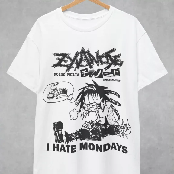 ZYANOSE "I HATE MONDAYS" Tee