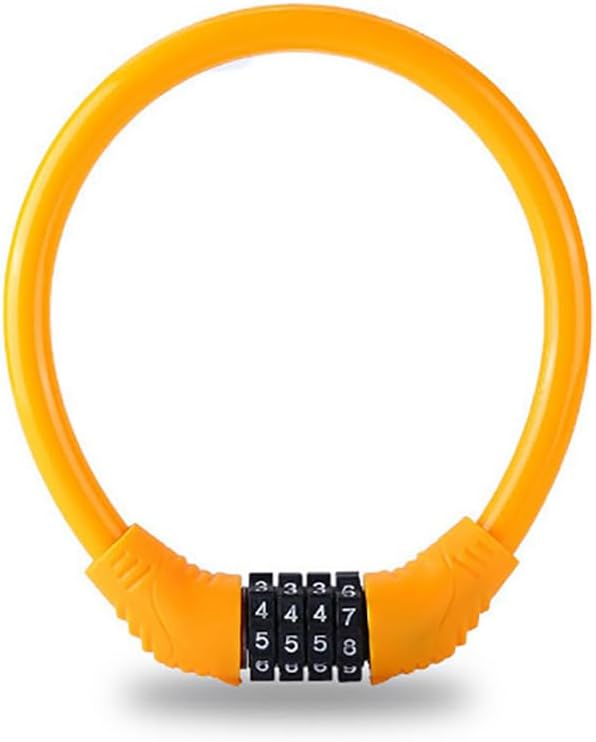 ZYBike Lock Cable with Combination Bike Locks Heavy Duty Anti Theft