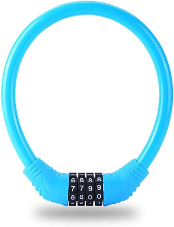 ZYBike Lock Cable with Combination Bike Locks Heavy Duty Anti Theft