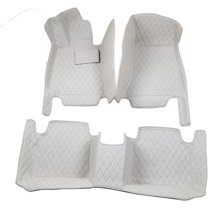 ZYCHUANGYING All Weather All Season Lines Floor Mats Custom Liner Compatible with Porsche Taycan (Beige)