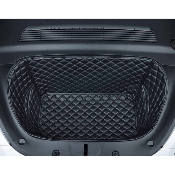 ZYCHUANGYING Tesla Model Y 2020-2026 Front Trunk Mat, Waterproof, Full Coverage, Black 1 Piece