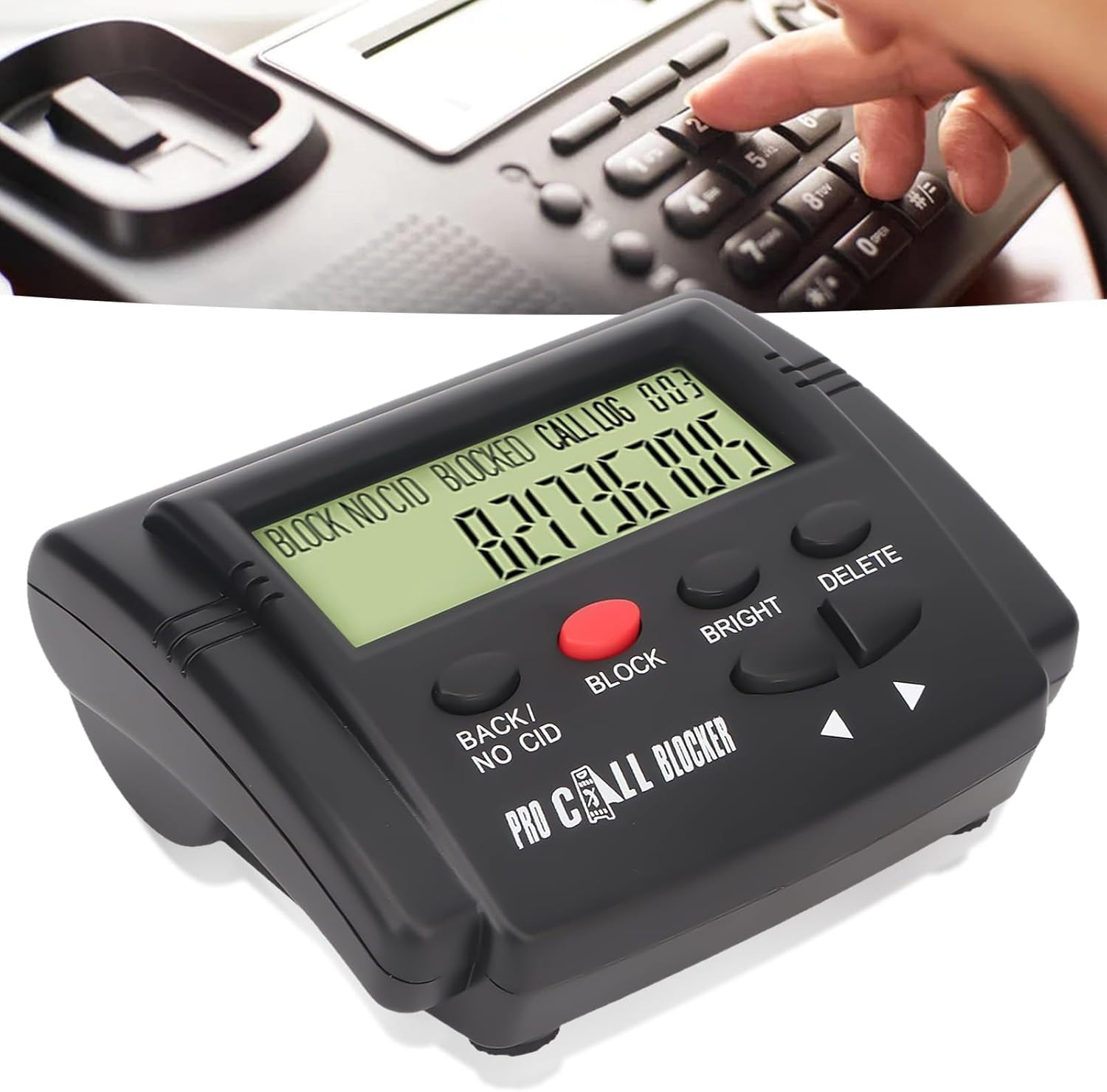 ZYCall Blocker for Landline Phones,2000 Groups Large Capacity Prevent