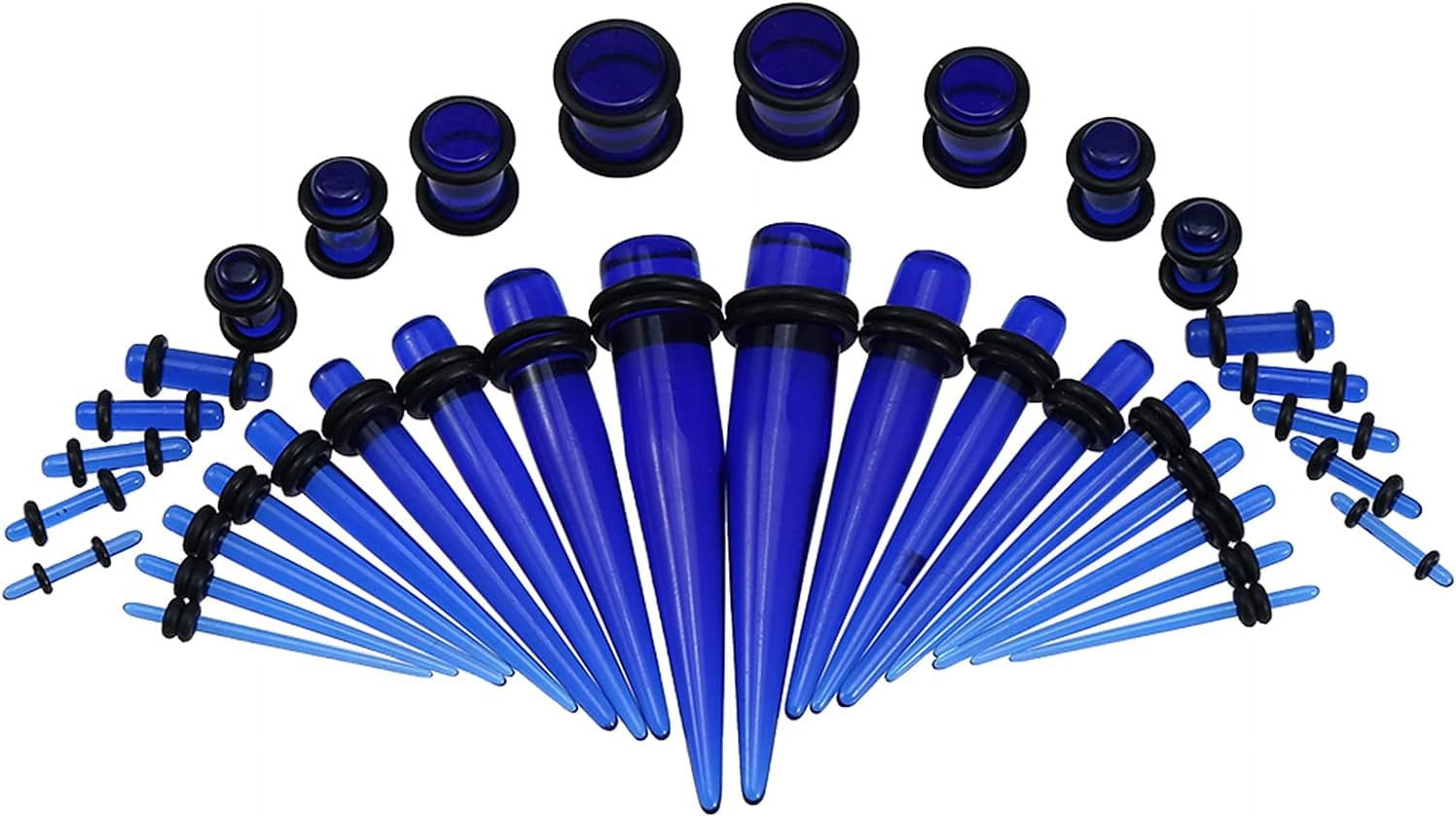ZYFashionable Acrylic Stretcher Ear Plug Taper Expander Kit for Safe