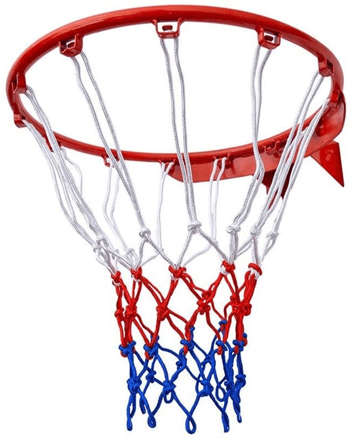 2Pcs Kids Basketball Net Replacement, Small Heavy Duty Basketball Nets 8  Loops Fit, 8-10.25 Rims