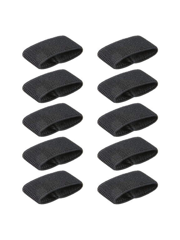 10 Pcs Elastic Belt Loop Holder Belt Keepers Tactically Belt Holder Retainers Band Organizers for Service Belt Durable