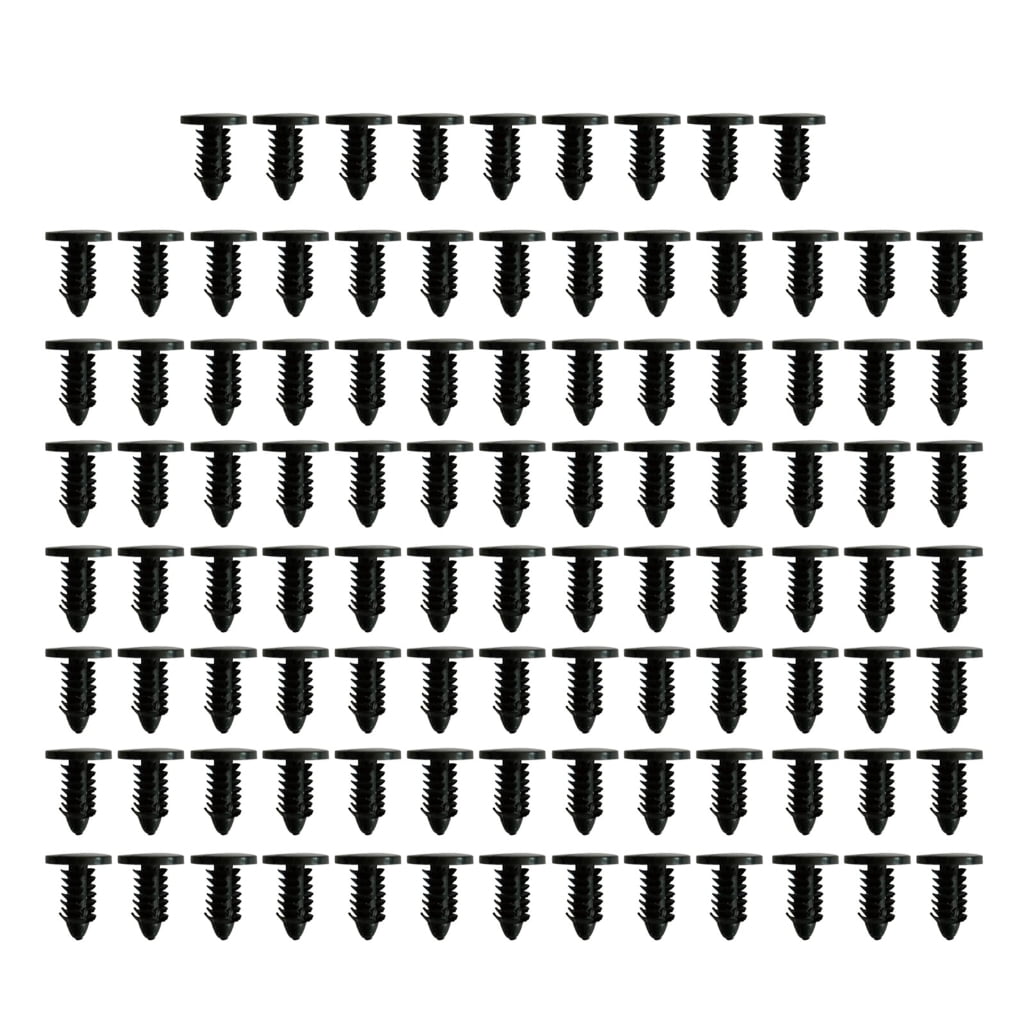 ZYHARUKO 100 Pieces Plastic Rivets Push Pins Rivet Fasteners Plastic ...