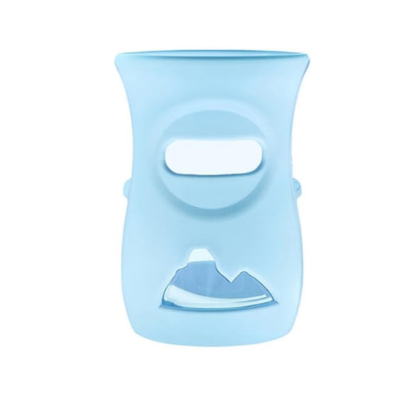 ZYHARUKO 1pc/3pcs Silicone Baby Bottle Sleeves 120ml/240ml Glass Feeding Bottles Anti Breakage Protective Covers