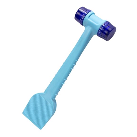 ZYHARUKO 2 in 1 Rubber Hammer Floor Tile Door and Window Installation Shovel Seam Rubber Hammer