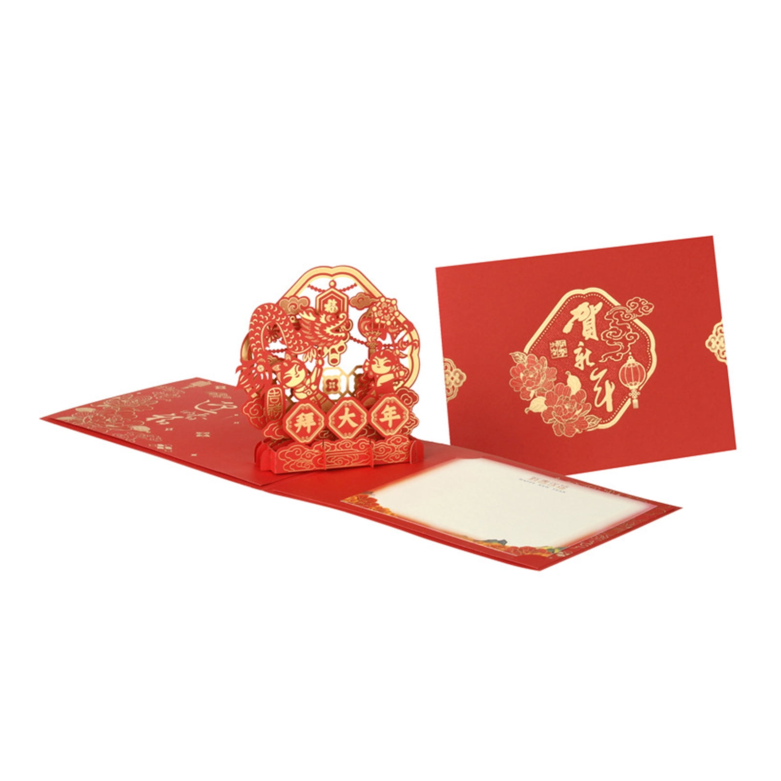 how to make chinese new year greeting card