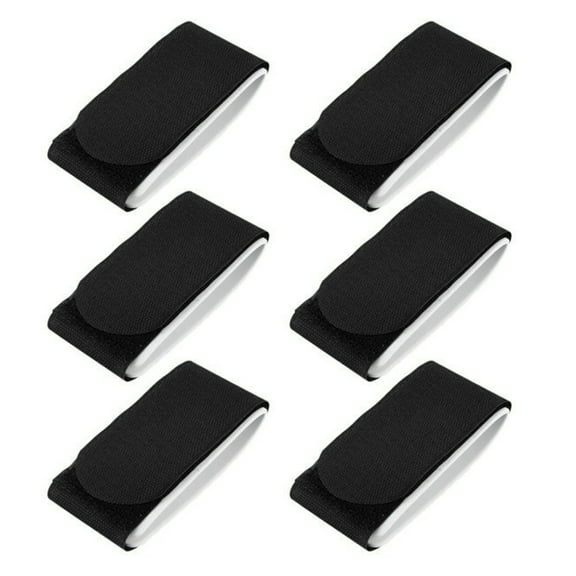 ZYHARUKO 6Pcs Snowboard Straps Ski Fixing Band Skis Snowboard Binding Parts Snowboard Wraps Ties Ski Wrap Versatile Fixing Strap