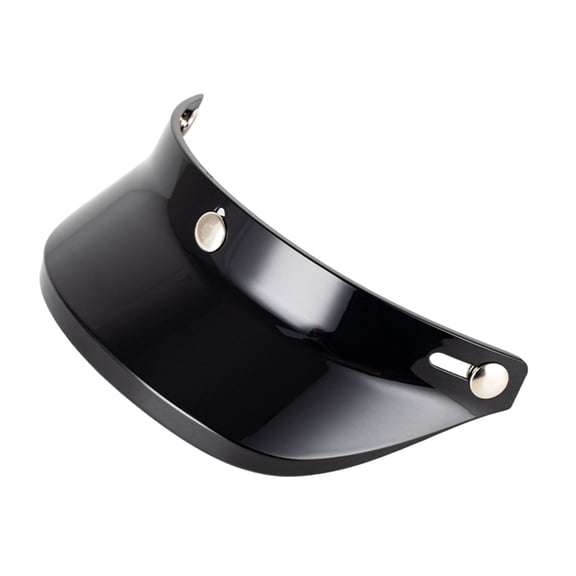 ZYHARUKO Anti-UV Fog Windproof Universal 3 Snap Button Visor for Open Face Motorcycles Helmet Wind Shield Flip Up Fitment Durable