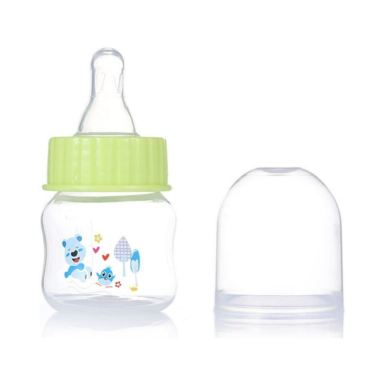ZYHARUKO Baby Bottle Portable Baby Nursing Bottle 1.7oz Wide