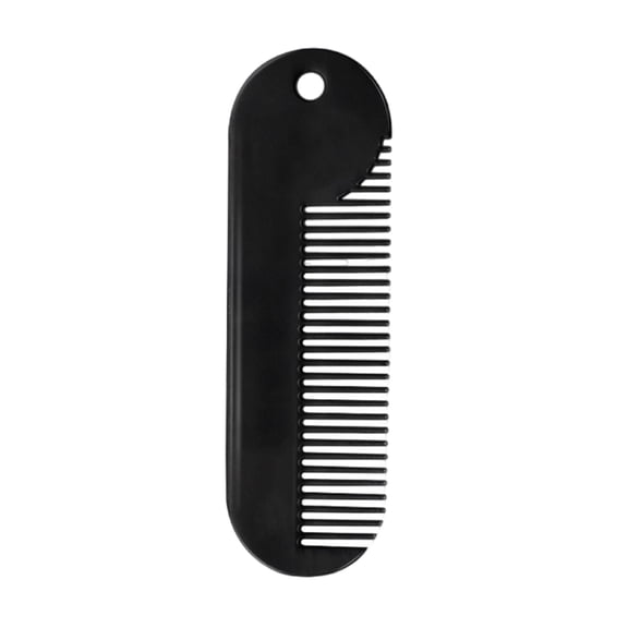 ZYHARUKO Beard Comb Wallet Comb Pocket Comb Shaving Brush Small Hair Comb Multifunctional Travel Comb Mustache Comb for Man