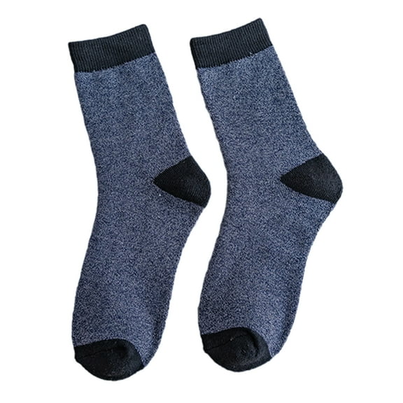 ZYHARUKO Boot Socks for Men Cushions Socks Thick Geothermal Sock Warm Winter Ankle Socks Casual Cosy Crew Socks Hiking Cosy Socks