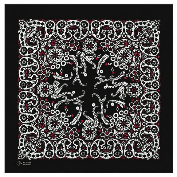 ZYHARUKO Colourful Paisleys Bandana Neckerchiefs Men Women Cashew Print Handkerchief for Sports and Cycling