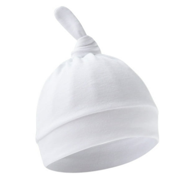 ZYHARUKO Cotton Breathable Baby Bonnet Hat Soft Infants Earflap Bonnet Fetal Caps Comfortable Headwear for 0 to 6 Months Unisex