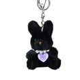 thumbnail image 1 of ZYHARUKO Cute Little Rabbit Keychain with Pearls Beaded Heart Pendant Niche Style Key Rings Bag Backpack Decoration for Girls, 1 of 19