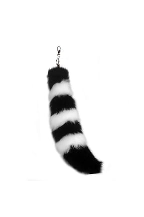 Faux Furs Foxes Tail Keychain Cosplays Toy Handbag Accessorise Bag Keyring Hook Pendant