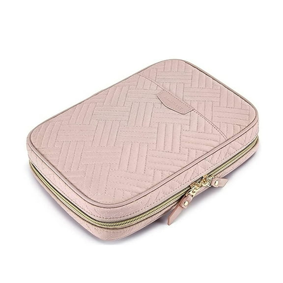 ZYHARUKO Jewelry Organizer Travel Case with Removable Clear Pouches for Women Large Capacity Jewelry Storage Binder Book Bag