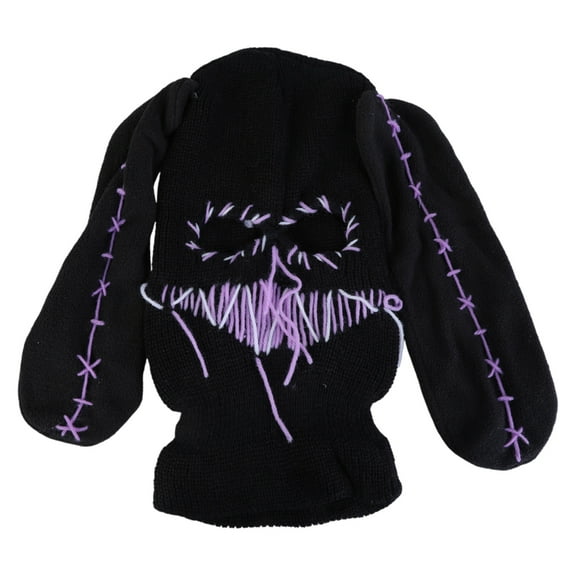 ZYHARUKO Knitted Full Face Ski Mask Winter Balaclava Face Cover for Outdoor Sports Halloween Novelty Knitting Beanie