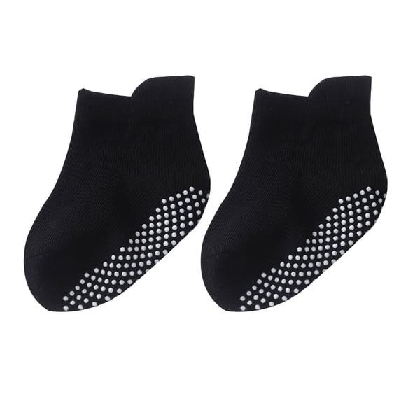 ZYHARUKO Non Slip Knitted Baby Socks Comfortable & Safe Baby Floor Socks Cotton Socks Solid Color Socks for Walking & Playtimes