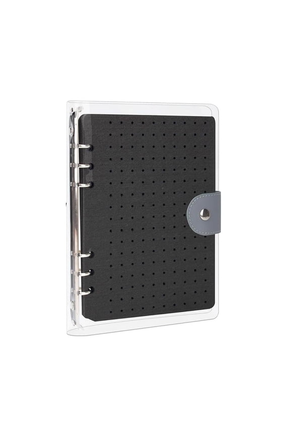 Practical Sturdy Felt Pin Display Books with 6 Pages Portable Brooch Storage Album for Enamel Pins and Earrings