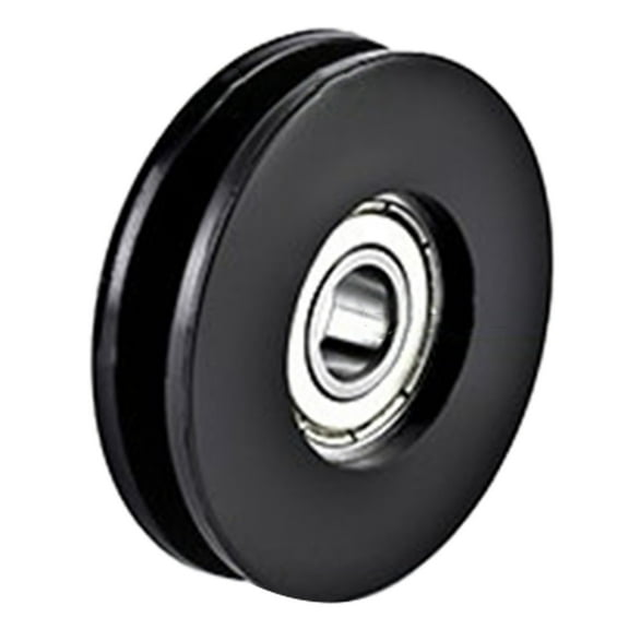 ZYHARUKO Round Rope Pulley, Wire Rope Reel Nylon Pulley for Ropes DIY Gym Fitness Equipment Cable Machine Wire Rope Pulley Reel