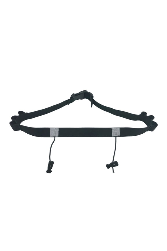 Running Belt for Race Number, Adjustable Number Belt with Gel Loop, Race Belt with Reflective Stripe