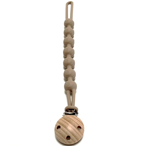 ZYHARUKO Silicone Teether Pacifier Strap Baby Dummy Clip Soother Chain Pacifier Strap Teether Toy Newborns Pacifier Chain Clip