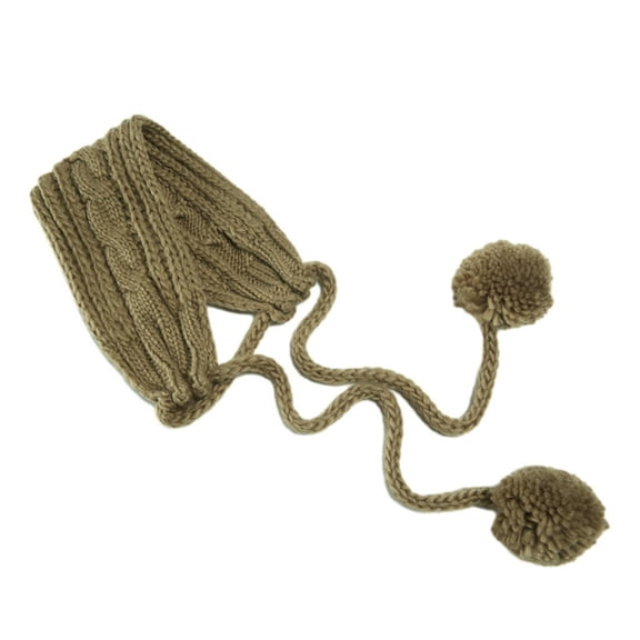 ZYHARUKO Soft Stretch Winter Warm Cable Knit Ear Warmer Headband Crochet Ear Warmer Headband Knit Earmuffs for Adult