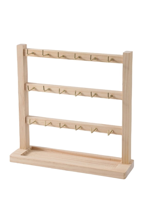 Space Saving Keychain Display Stand Practical Key Rings Exhibit Rack for Keeping Keychains Sorted and Accessible