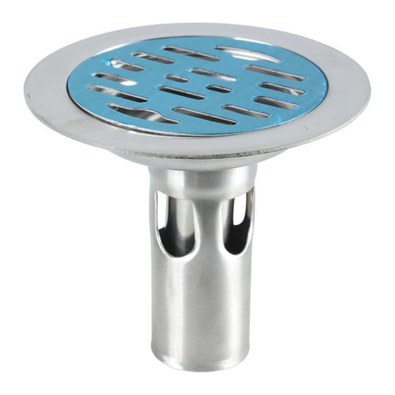ZYHARUKO Stainless Steels Floor Drain Antiodor Drainer Shower Strainer Cover AntiBlocking Round Floor Strainer Hair Catcher