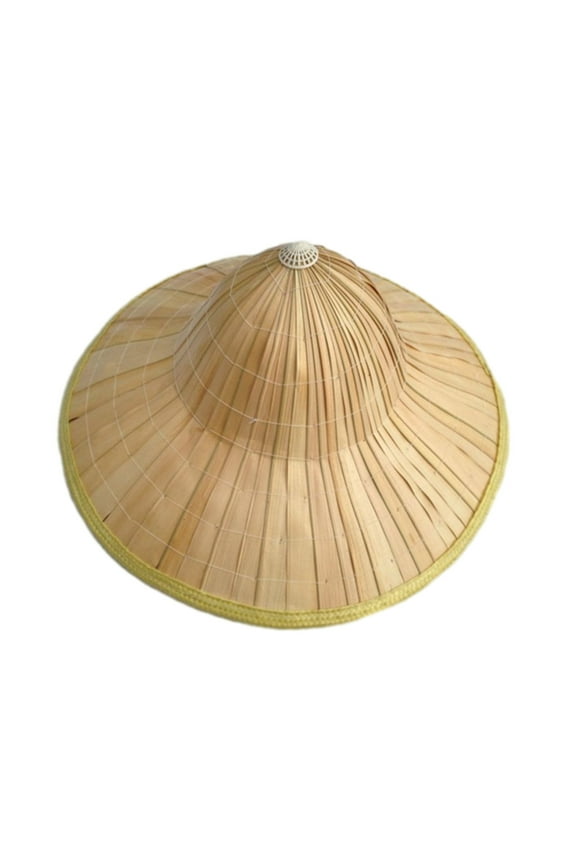 Straw Hat for Women Men Sun Protective Farmer Hat Breathable Wide Brimmed Bamboo Woven Cap Summer Outdoor Activity Hats