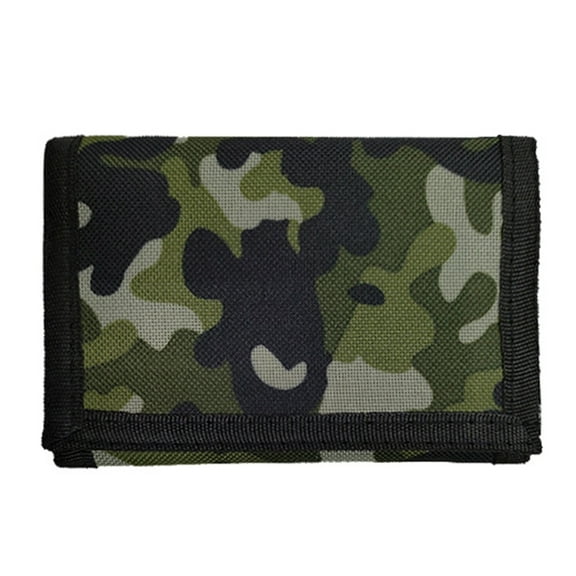 ZYHARUKO Stylish Men's Triple Wallet Wallet with Chain Short Wallets Male Card Holder Durable Coin Purse Keep Your Cards Secure