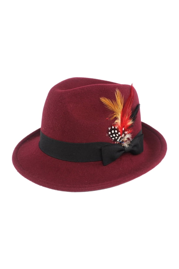Tibetan Fedora Western Short-Brim Hat Cap for Women Men Photo Props Western Fedora for Men Women Unisex Wear