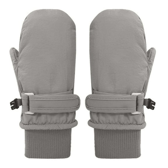 ZYHARUKO Warm Baby Toddler Winter Ski Gloves with String Cold Weather Mittens for Boys & Girls Fleece Lined Insulated Snow Gloves