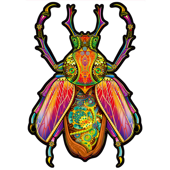 ZYLEGEN 3D Wooden Puzzles for Adults, Machine Insect Wooden Jigsaw Puzzles Model Kit
